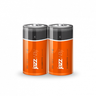 Батарейки HEAVY DUTY R14H-2S Jazzway 5004184