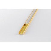 Алюминиевый профиль 15х6х2000мм, золото