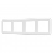 Рамка пластиковая FRM-VERSA-PL-4-WH 