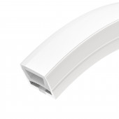 Силиконовый профиль WPH-FLEX-1414-TOP-S11-50m WHITE