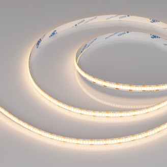 Лента COB-X360-8mm 5V Warm3000 (5 W/m, IP20, CSP, 5m) Arlight 041704