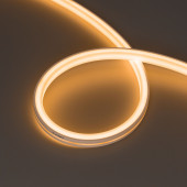 Лента герметичная MOONLIGHT-TOP-U-A156-13x12mm 24V Warm2200 (11 W/m, IP67, 5m, wire x2)