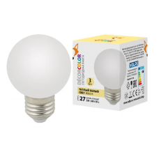 Лампа светодиодная Volpe E27 3W 3000K матовая LED-G60-3W/3000K/E27/FR/С  Volpe UL-00006955