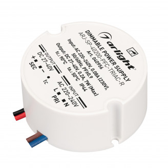 Блок питания ARJ-SP-40200-PFC-TRIAC-R (7W, 27-40V, 200mA)  Arlight 040956