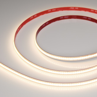 Лента COB-X480-10mm 24V Warm3000 (10 W/m, IP20, 5m, FreeCut) (Arlight, Свободная резка) Arlight 044196