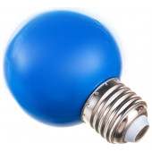 Лампа светодиодная Volpe E27 3W синяя LED-G60-3W/Blue/E27/FR/С c