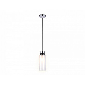 Подвесной светильник со сменной лампой TR3570 CH/FR хром/матовый E14 max 40W D100*1050 Ambrella light TR3570