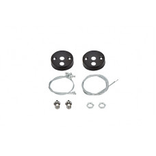 Комплект креплений PSO-01 S-2x1.0 m BLACK для подвесного монтажа Jazzway 5052314