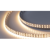 Лента светодиодная 196 LED/м, 20 Вт/м, 24В, IP20, Цвет: Теплый белый