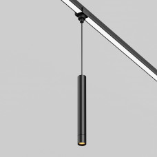 Уличный трековый подвесной светильник Focus led Elasity IP 3000К 8Вт 38° черный Maytoni O-TR01-1-P-8WB3K