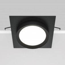 Встраиваемый светильник Hoop GX53 1x12Вт Maytoni DL086-GX53-SQ-B