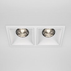 Встраиваемый светильник Alfa LED 4000K 2x15Вт 36° Maytoni DL043-02-15W4K-SQ-W