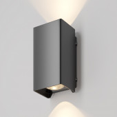 Уличный настенный светодиодный светильник Maytoni Shell O570WL-L10B3K