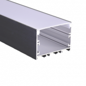 Комплект из анодированного накладного профиля PAL 5035-BLACK