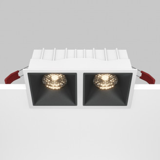 Встраиваемый светильник Alfa LED 3000K 2x15Вт 36° Dim Triac Maytoni DL043-02-15W3K-D-SQ-WB