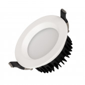 Светильник MS-MIST-BUILT-R105-9W Day4000 (WH, 110 deg, 230V, IP54 Металл, 5 лет)