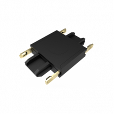 Коннектор MTR16 CI-BL черный I-обр. для низковольтной трековой системы MTR16 40В Jazzway 5057272
