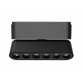 Низковольтный трековый светильник MTR16 1306R 6W 3000K spot 36° BL IP20