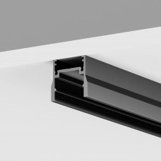 Профиль 2м Elasity IP накладной черный  Maytoni O-TR001-P-B2M