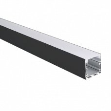 Комплект из анодированного накладного профиля PAL 3535-BLACK Jazzway 5059054