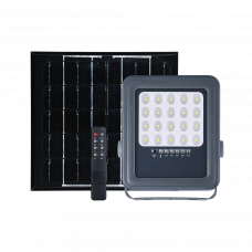 Прожектор с солнечной панелью PFL SOLAR 02 50 6500K GR IP65 Jazzway 5058460