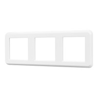 Рамка пластиковая FRM-VERSA-PL-3-WH