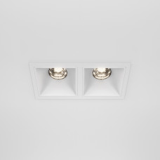 Встраиваемый светильник Alfa LED 4000K 2x10Вт 36° Dim Triac Maytoni DL043-02-10W4K-D-SQ-W