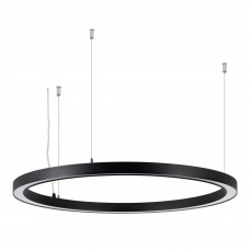 Светильник SP-CIRCLE-HANG-O3535-D700-40W Warm3000 (RAL9005, 120 deg, 230V) IP40 LED (Arlight, Алюминий) Arlight 049364