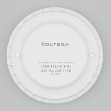 Светодиодная лампа Wi-Fi GX53 9W 2700K-6500K DIM Voltega 2430
