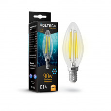 Светодиодная лампа Crystal Graphene Candle 9W 2800K E14 Voltega 7134