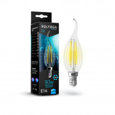 Светодиодная лампа Crystal Graphene Candle wind 9W 4000K E14 Voltega 7133