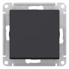 Переключатель одноклавишный ATLASDESIGN схема 6 10АХ механизм карбон ATN001061 Systeme Electric ЭТМ ATN001061