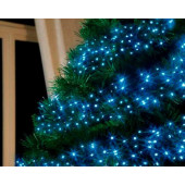 Электрогирлянда Фейерверк 200 синих  LED, 2м,  IP20