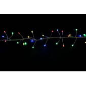 Электрогирлянда Фейерверк 200 мульти LED, 2м, IP44, соединяемая