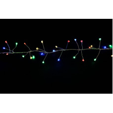 Электрогирлянда Фейерверк 200 мульти LED, 2м, IP44, соединяемая Jazzway LDM-200-FC-M-E