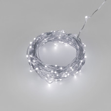 Светодиодная гирлянда ARD-DEW-HOME-10000-CLEAR-100LED-LIVE White6000 (5V, USB, ПДУ) Arlight 048709