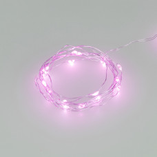 Светодиодная гирлянда ARD-DEW-HOME-2000-CLEAR-20LED-STD Purple (3V, Battery Pack) (Ardecoled, IP20) Arlight 048706