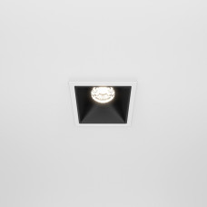 Встраиваемый светильник Alfa LED 4000K 10Вт 36° бело-черный Technical DL043-01-10W4K-SQ-WB