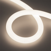 Лента герметичная MOONLIGHT-TOP-A336-D30mm 24V Day4000 (14.4 W/m, IP65, 5m, wire x1) (Arlight, Вывод прямой, 3 года)