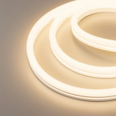 Лента герметичная MOONLIGHT-SIDE-X336-12x24mm 230V Warm3000 (11 W/m, IP65, 50m, wire x1) (Arlight, Грибовидная форма)