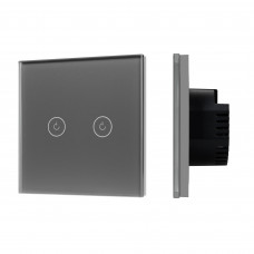 Выключатель сенсорный SWT-OMALI-S02-ZB-GR (250V, 10A, Zigbee) Arlight 050039