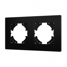 Рамка пластиковая FRM-PERIO-PL-2-BK (Arlight, -) Arlight 049751