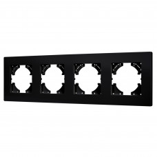 Рамка пластиковая FRM-PERIO-PL-4-BK (Arlight, -) Arlight 049759
