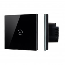 Выключатель сенсорный SWT-OMALI-S01-ZB-BK (250V, 10A, Zigbee) Arlight 050033