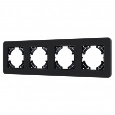 Рамка стеклянная FRM-OMALI-SFGS-4-BK Arlight 049717