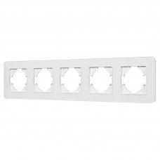 Рамка стеклянная FRM-OMALI-SFGS-5-WH Arlight 049720