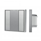 INTELLIGENT ARLIGHT Кнопочная панель DALI-201-23-2K-D2-IN Silver (BUS, Frame) (IARL, IP20 Металл, 3 года)