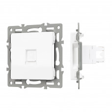 Механизм компьютерной розетки SCT-MPC1-PL-WH (RJ-45, CAT6)  Arlight 045301
