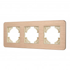 Рамка алюминиевая FRM-AKIRY-AL-3-GD  Arlight 049730