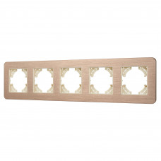 Рамка алюминиевая FRM-AKIRY-AL-5-GD  Arlight 049736